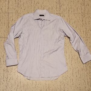 Canali Button Down Long Sleeve Casual Dress Shirt